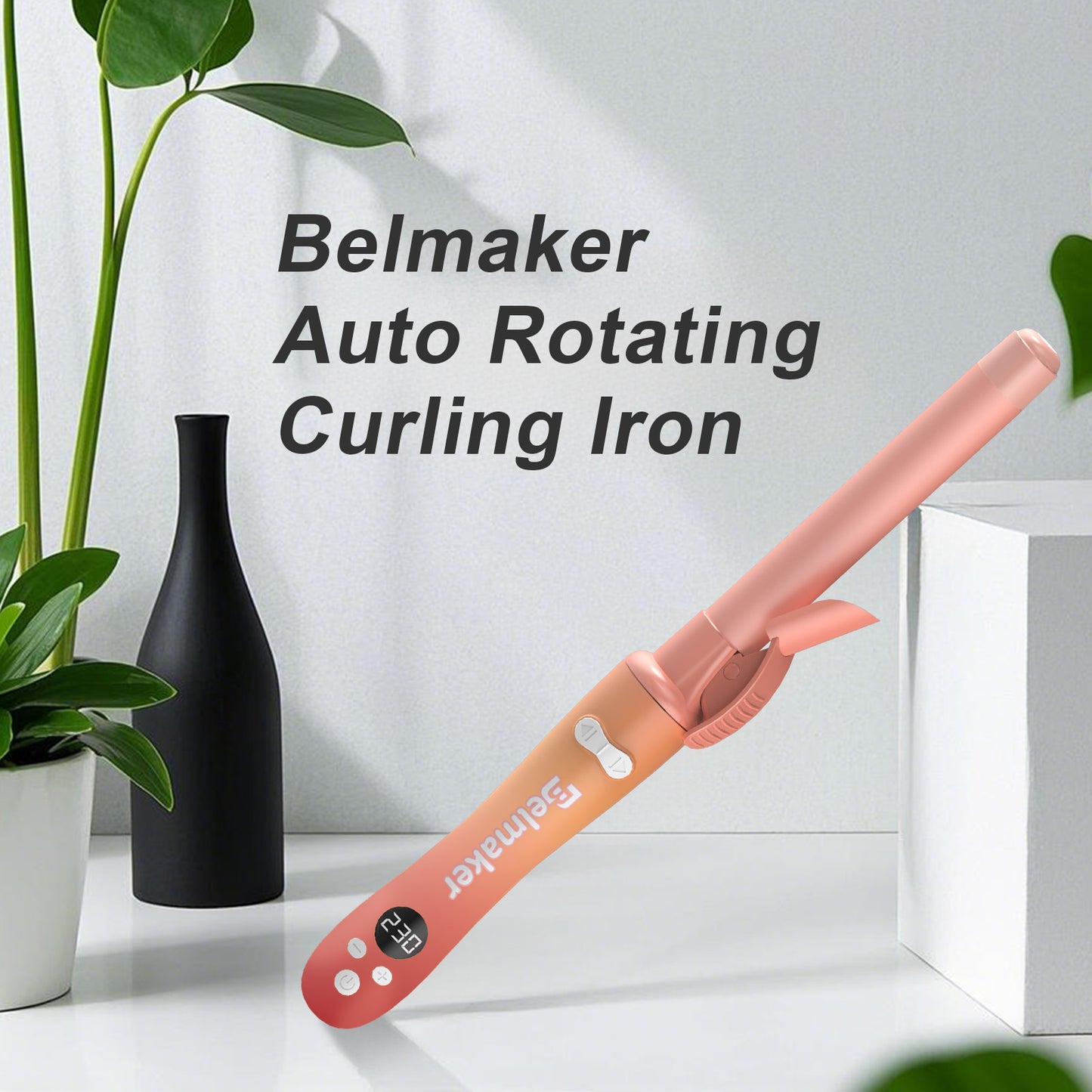 Hair curler Auto Roating Curling Iron Orange